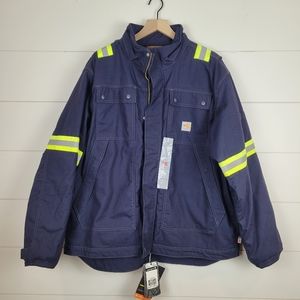 Carhartt FR Flame Resistant Full Swing Quick Duck Coat, Size XL